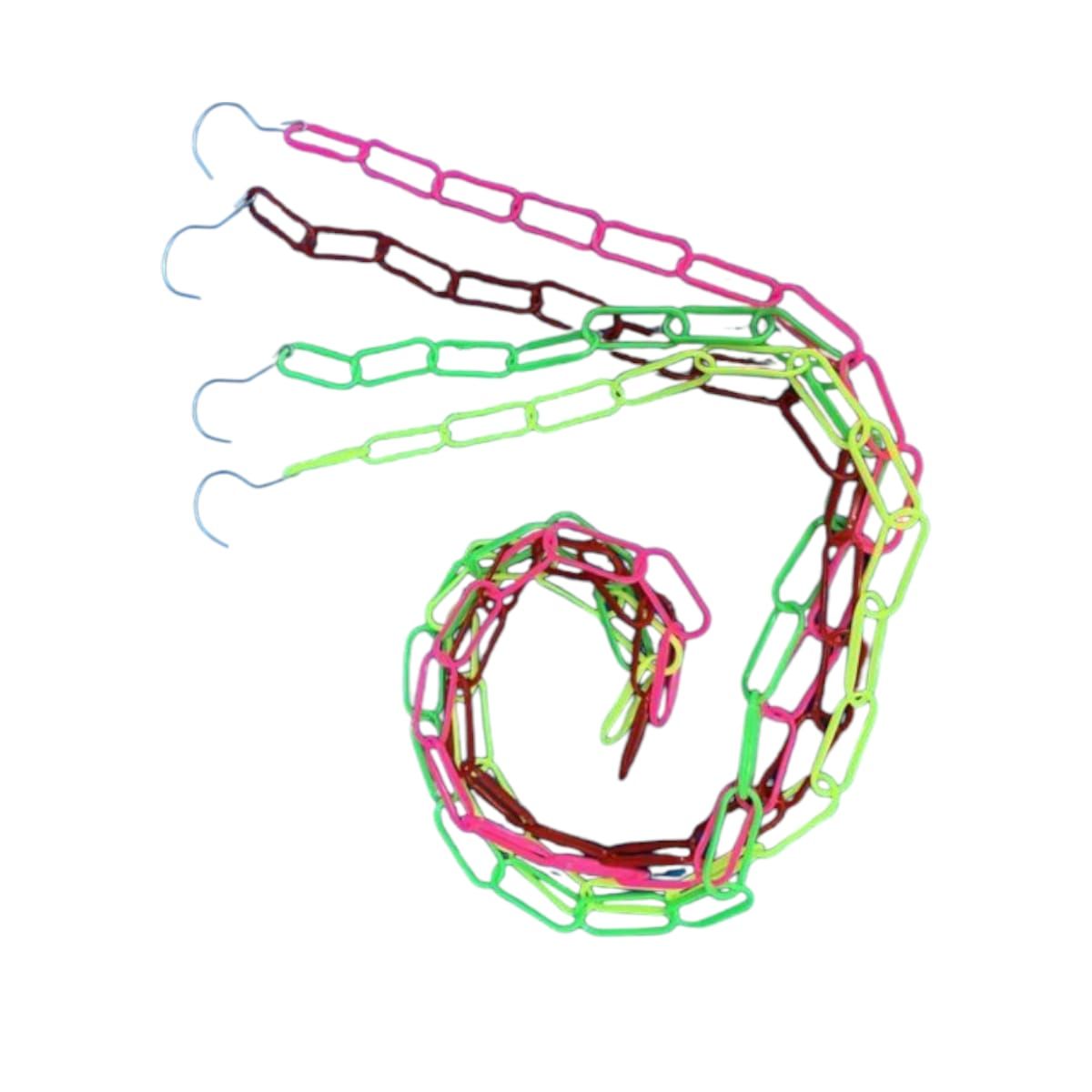GENERICO - Kit Practico 10 Cadenas de Eslabon Colgantes de Plastico  Gms