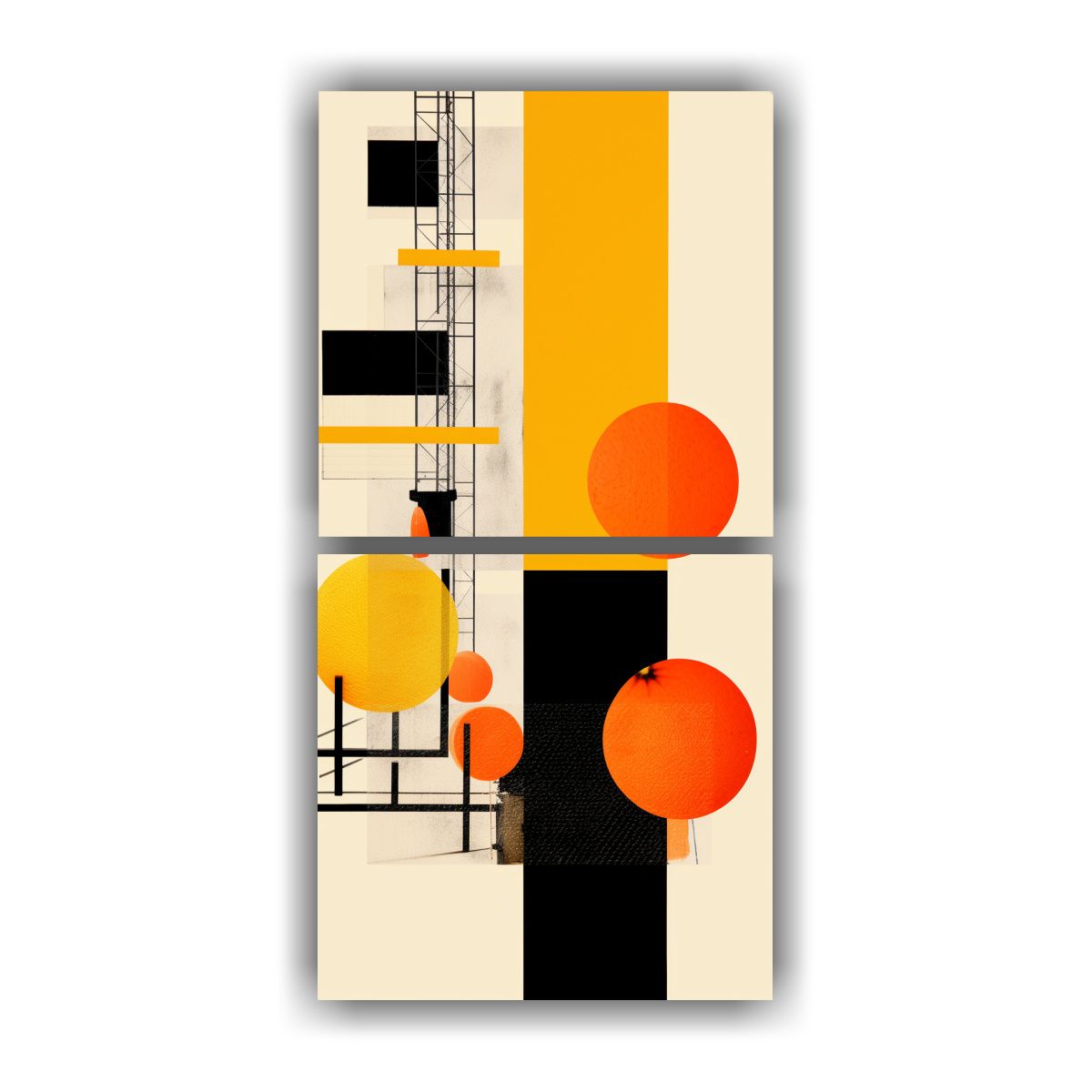 GENERICO - Cuadros De Decoración Minimalista Inspirados En 40x80 Cm