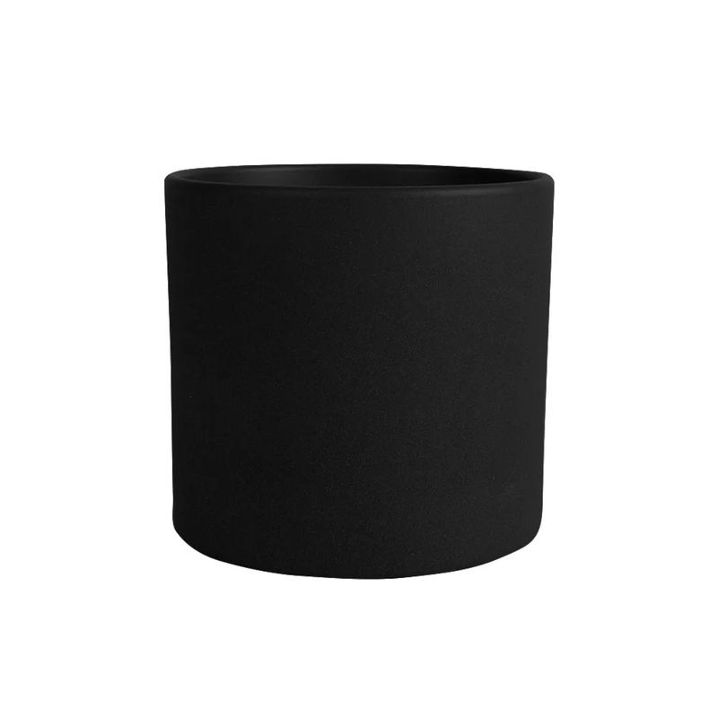 GENERICO - Macetero 27x27 cm negro Casa VIVA