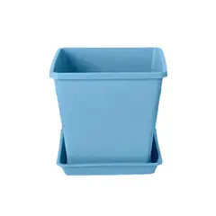 GENERICO - Macetero 13x18 cm blanco Casa VIVA