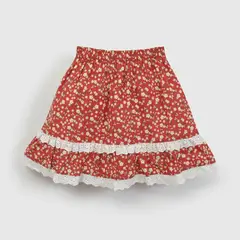 COLLOKY - Falda Bebé niña Rojo 57621