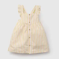 COLLOKY - Vestido Bebé niña Amarillo 57905