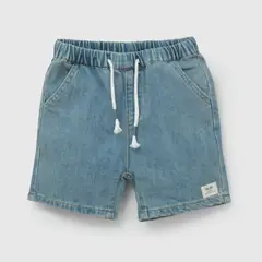 COLLOKY - Bermuda Jeans Celeste De Niño Infantil talla 3/6 M a 24m/36 M