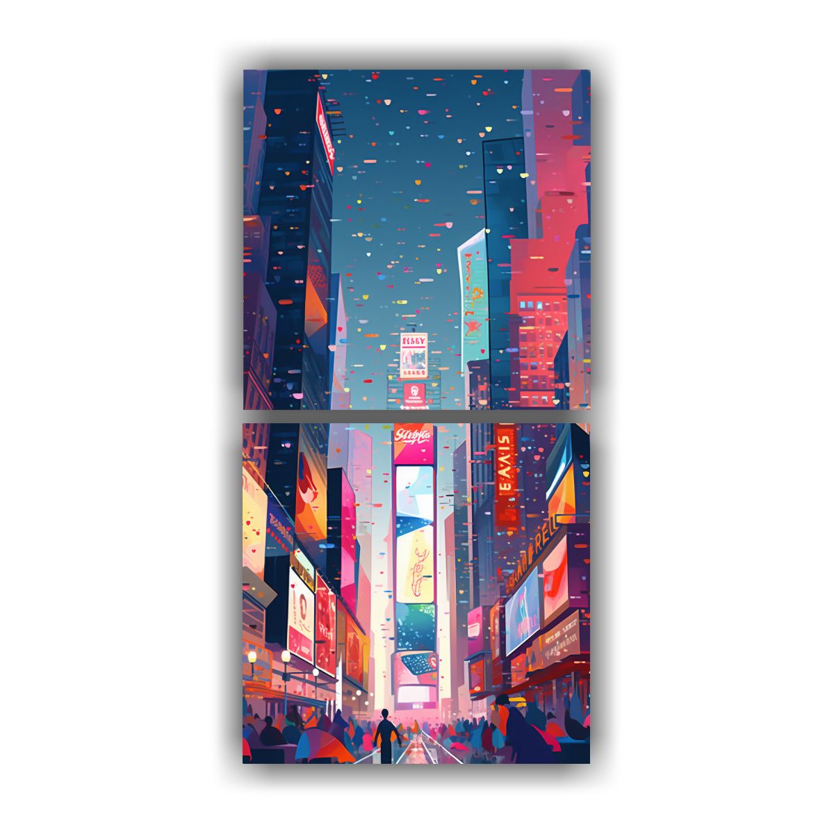 GENERICO - Lienzos Impreso Fantasía MJ Estilo Logo Diseño 30x60 Cm