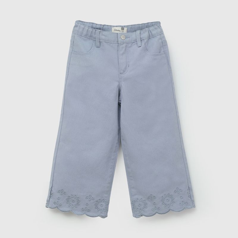 COLLOKY - Pantalón Bebé niña Celeste 58001 Colloky