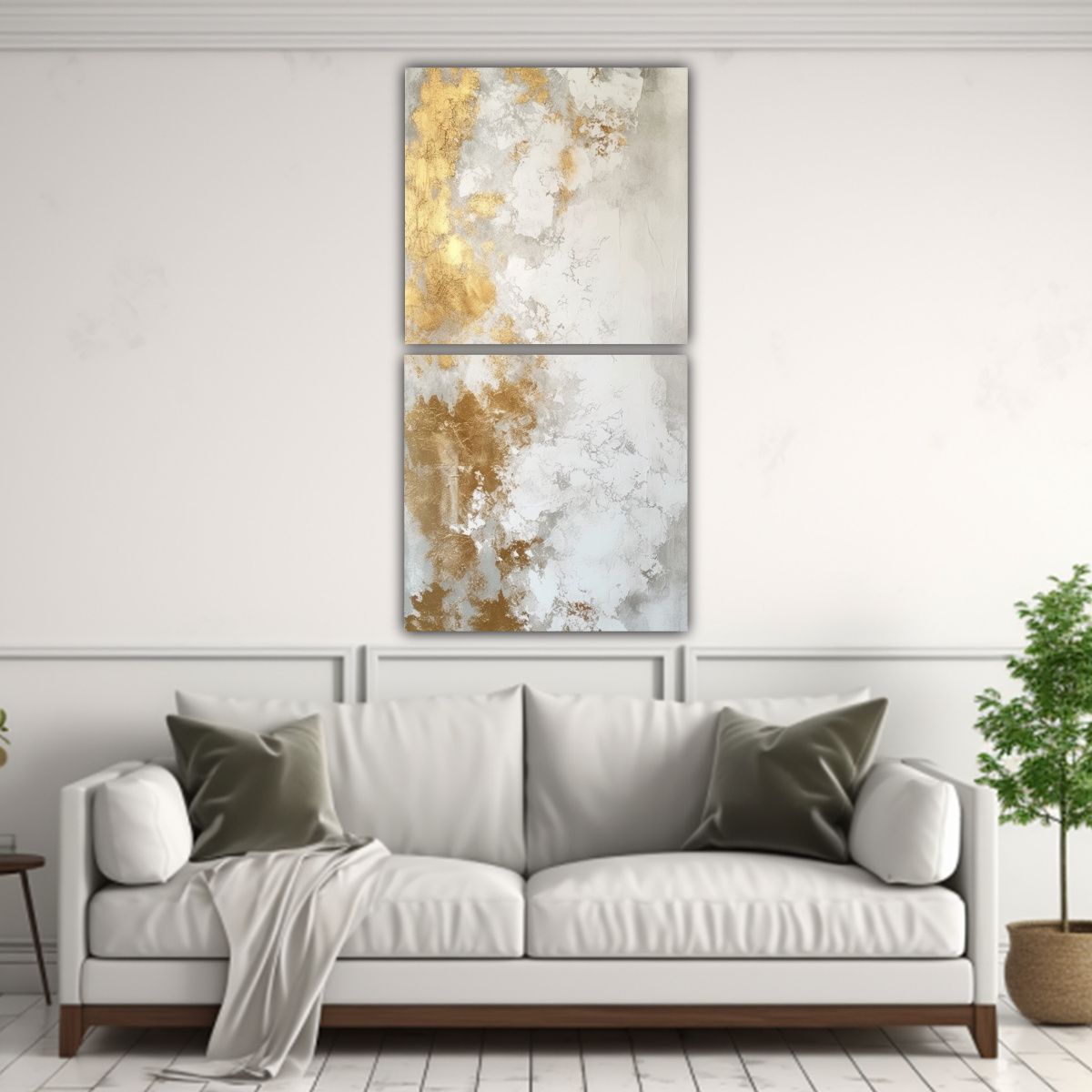 GENERICO - Cuadros Inspiradores Con Equilibrio Visual Y 60x120 Cm