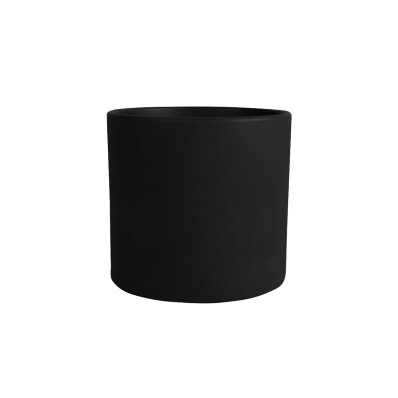 GENERICO - Macetero 22x22 cm negro Casa VIVA