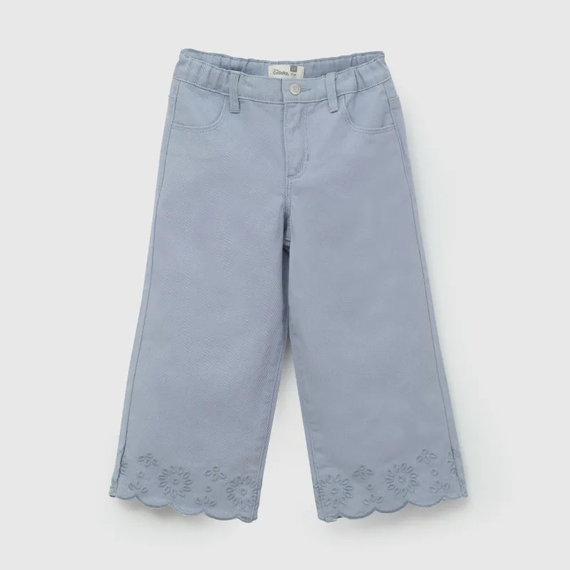 COLLOKY - Pantalón Bebé niña Celeste 58001 Colloky