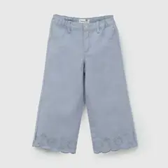 COLLOKY - Pantalón Bebé niña Celeste 58001