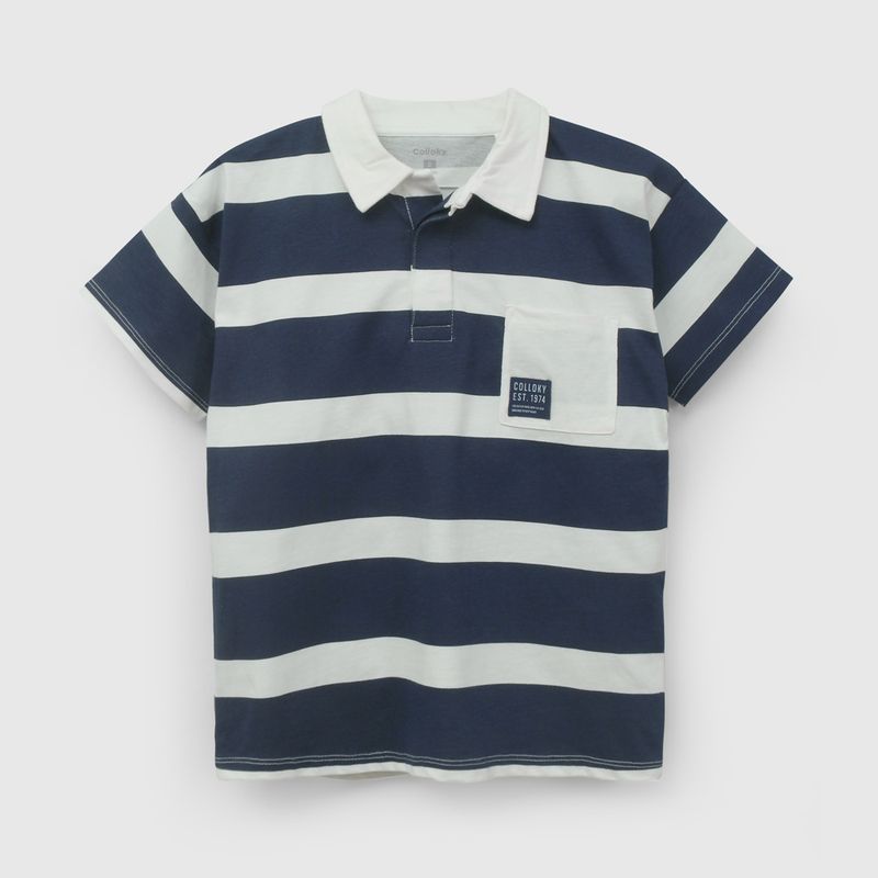 COLLOKY - Polera Niño Azul 58004 Colloky