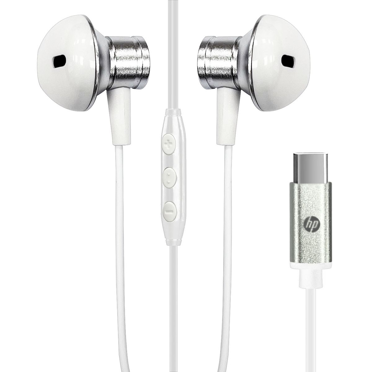 HP - Audifono Manos Libres HP Conector Puerto USB-C DHH1126 Blanc