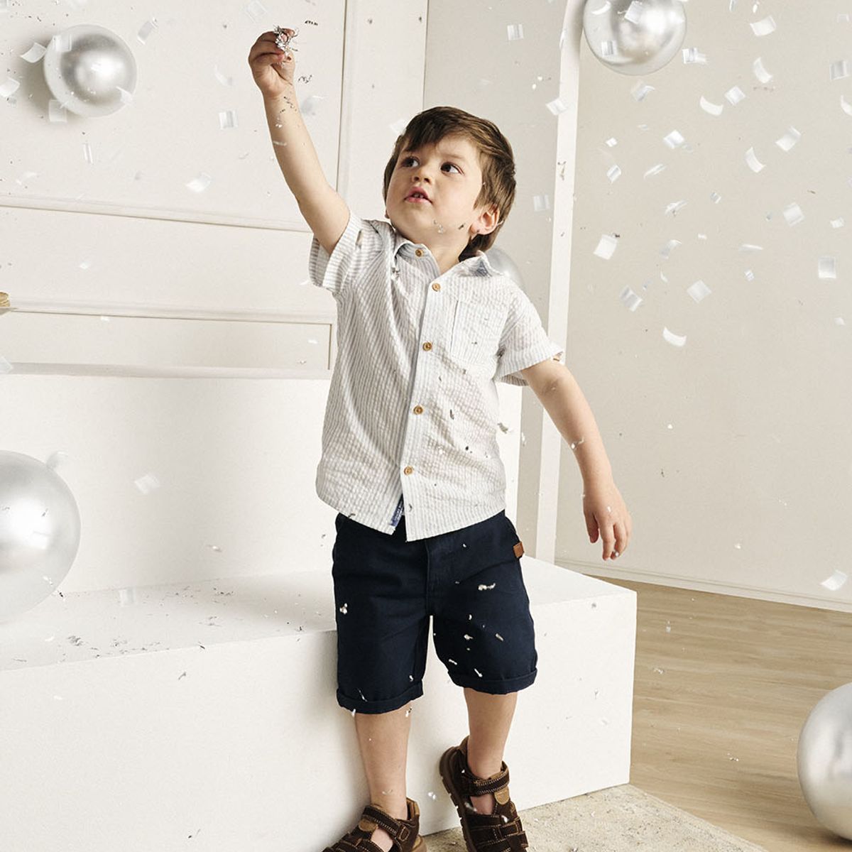 COLLOKY - Camisa Niño Celeste 58136 Colloky