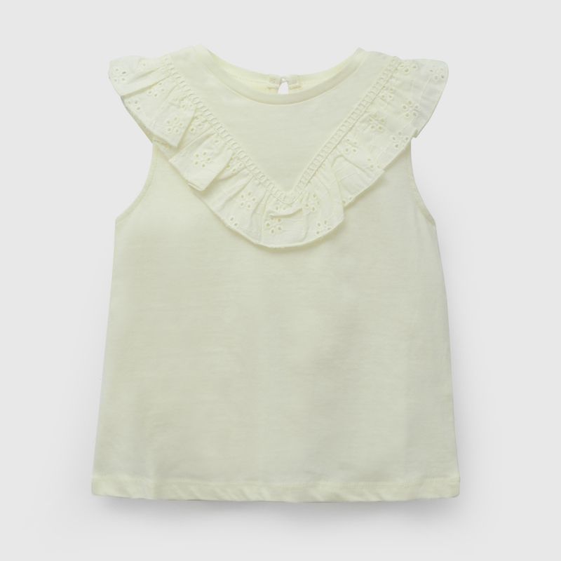 COLLOKY - Polera Bebé niña Amarillo 58195 Colloky