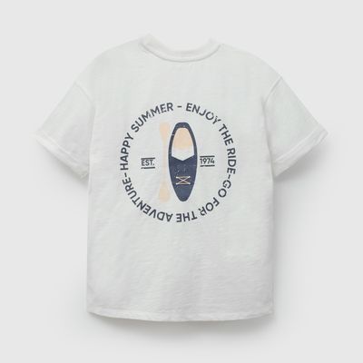 Imagen 2 del producto Polera Niño Blanco 57789