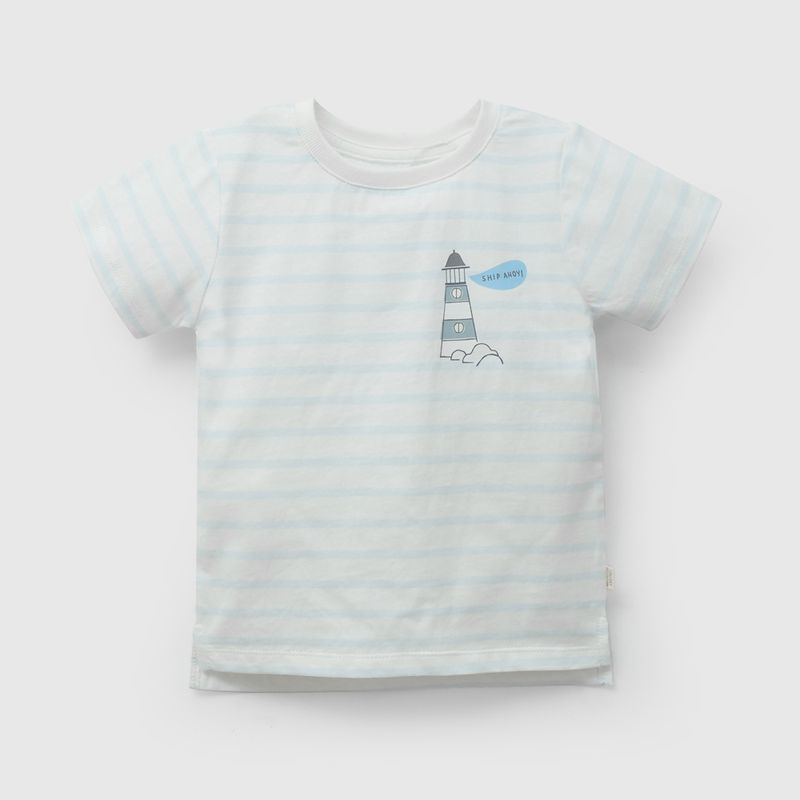 COLLOKY - Polera Bebé niño Blanco  58216 Colloky
