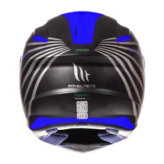 MT - Casco Targo Dopler Azul Matte