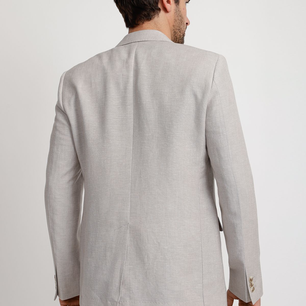 PERRY ELLIS - Chaqueta Hombre Lino Arena THE SARAH SLIM JACKET S25-26