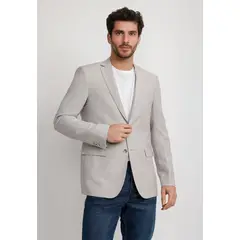 PERRY ELLIS - Chaqueta Hombre Lino Arena THE SARAH SLIM JACKET S25-26