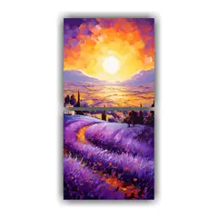 GENERICO - Abrazo Cálido De Un Campo De Lavanda Provenzal 30x60 Cm