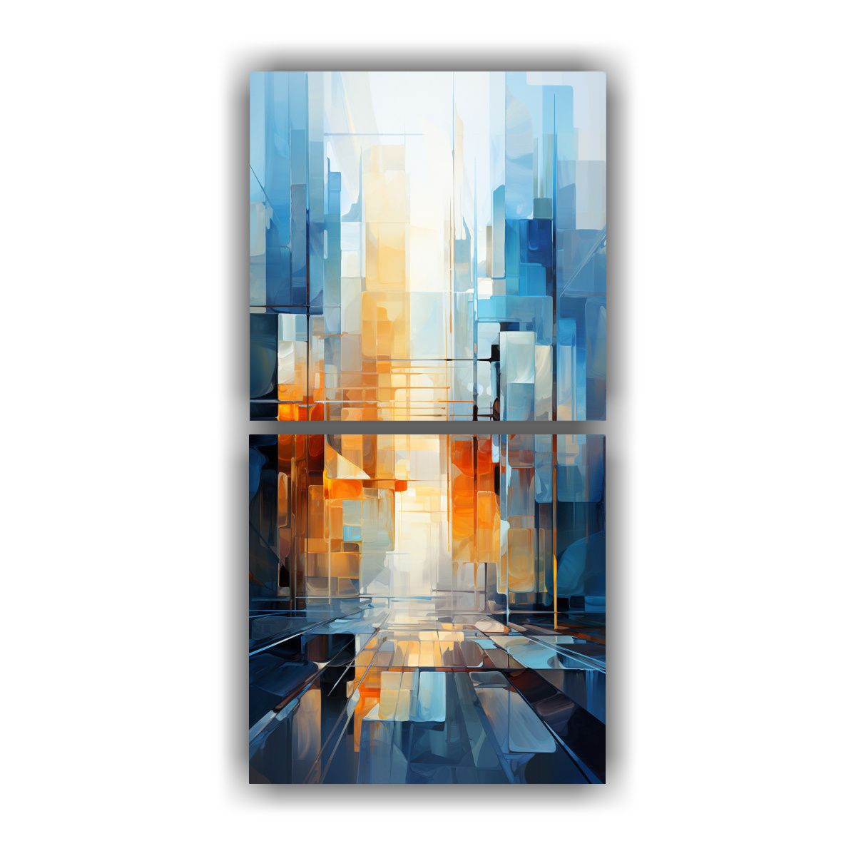 GENERICO - Pinturas De Pared En Contraste De Colores Para 20x40 Cm