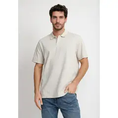PERRY ELLIS - Polera Hombre Polo Manga Corta Arena