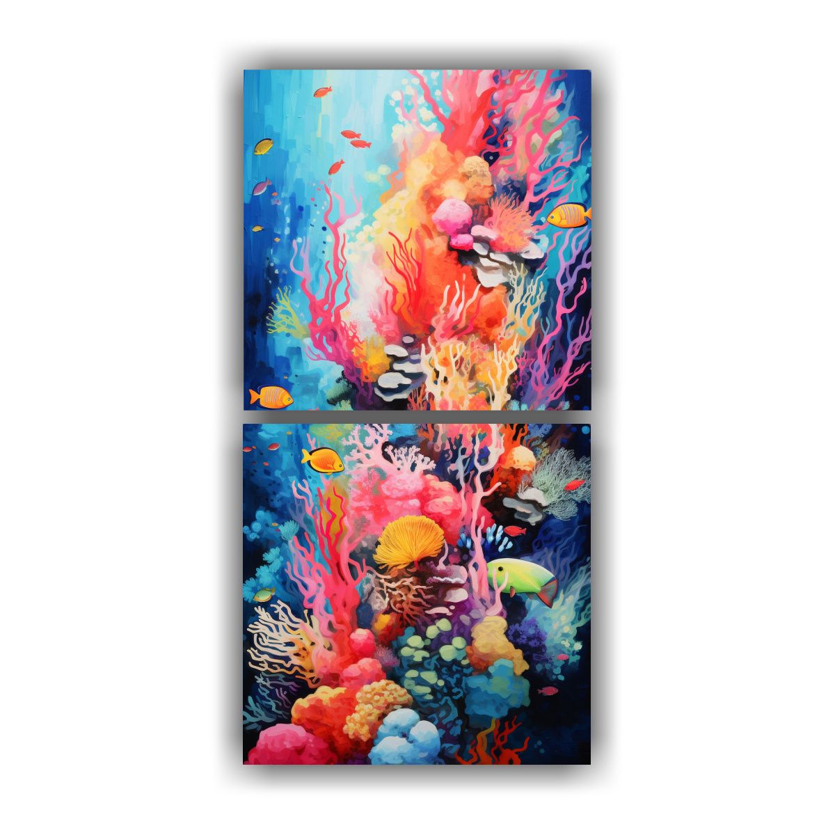 GENERICO - Pinturas Decorativas Visión Abstracta Del Viaje 50x100 Cm