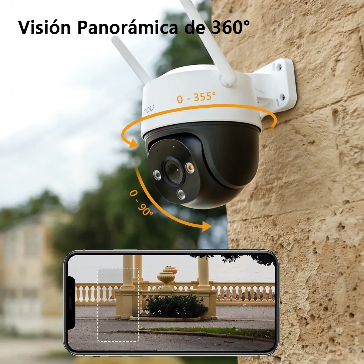 IMOU - Cámara Wifi Ip Cruiser SE+ 2K Domo Imou 3mp Color Blanco