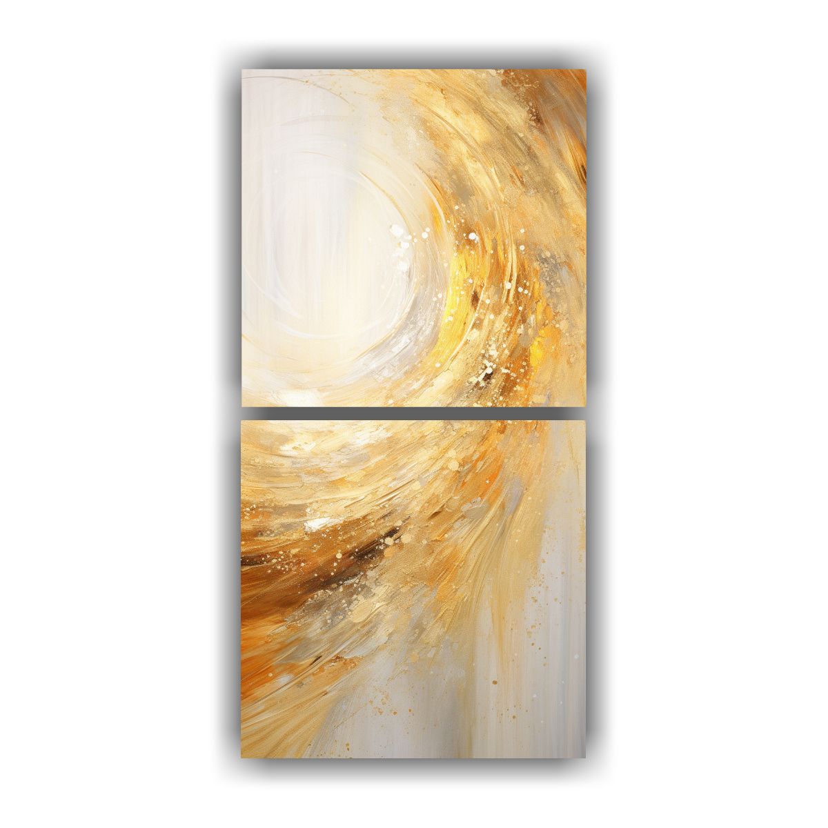GENERICO - Cuadros Tonos Escena Whirling En Colores 40x80 Cm