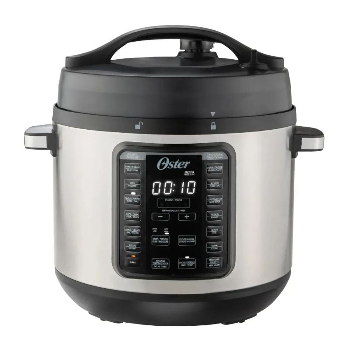 OSTER - Multiolla Oster Turbo 7.5 Lt 14 Funciones Ckstpcect75df Gris