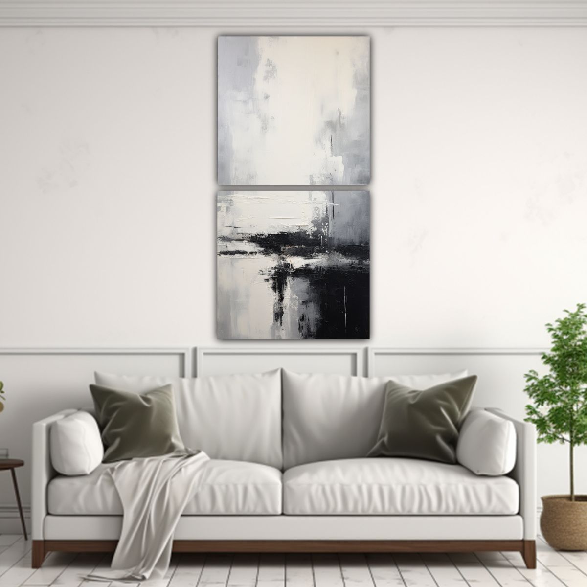 GENERICO - Pintura Abstracta De Belleza Natural Que 50x100 Cm