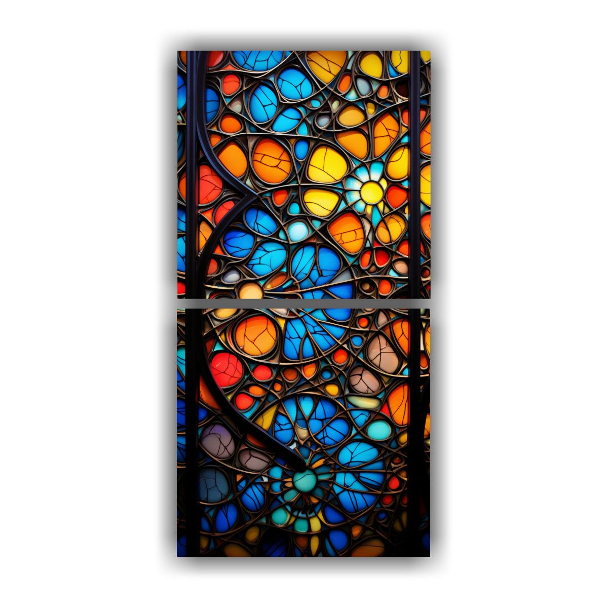 GENERICO - Pinturas Decorativas Que Revelan Patrones 60x120 Cm