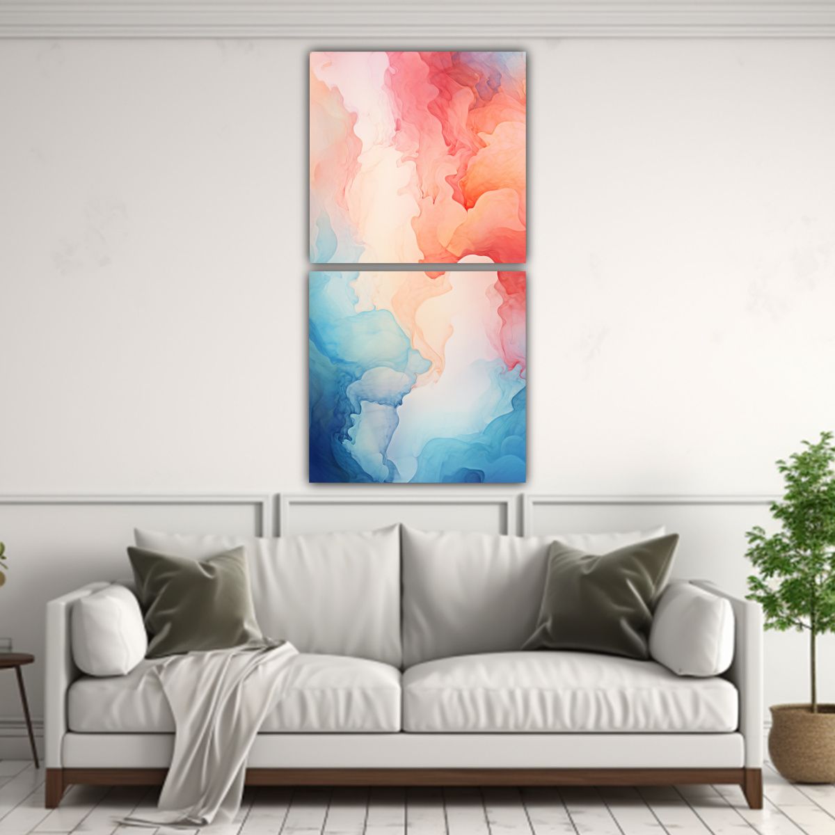 GENERICO - Pinturas Decorativas Inspiradas En La 20x40 Cm