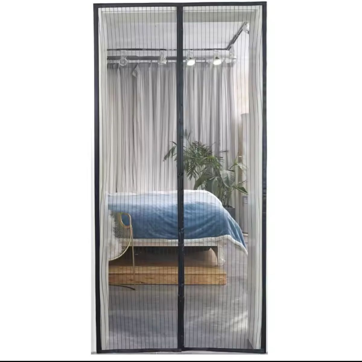 GENERICO - Malla Magnético Antimosquitos Cortina Magnética 210x100