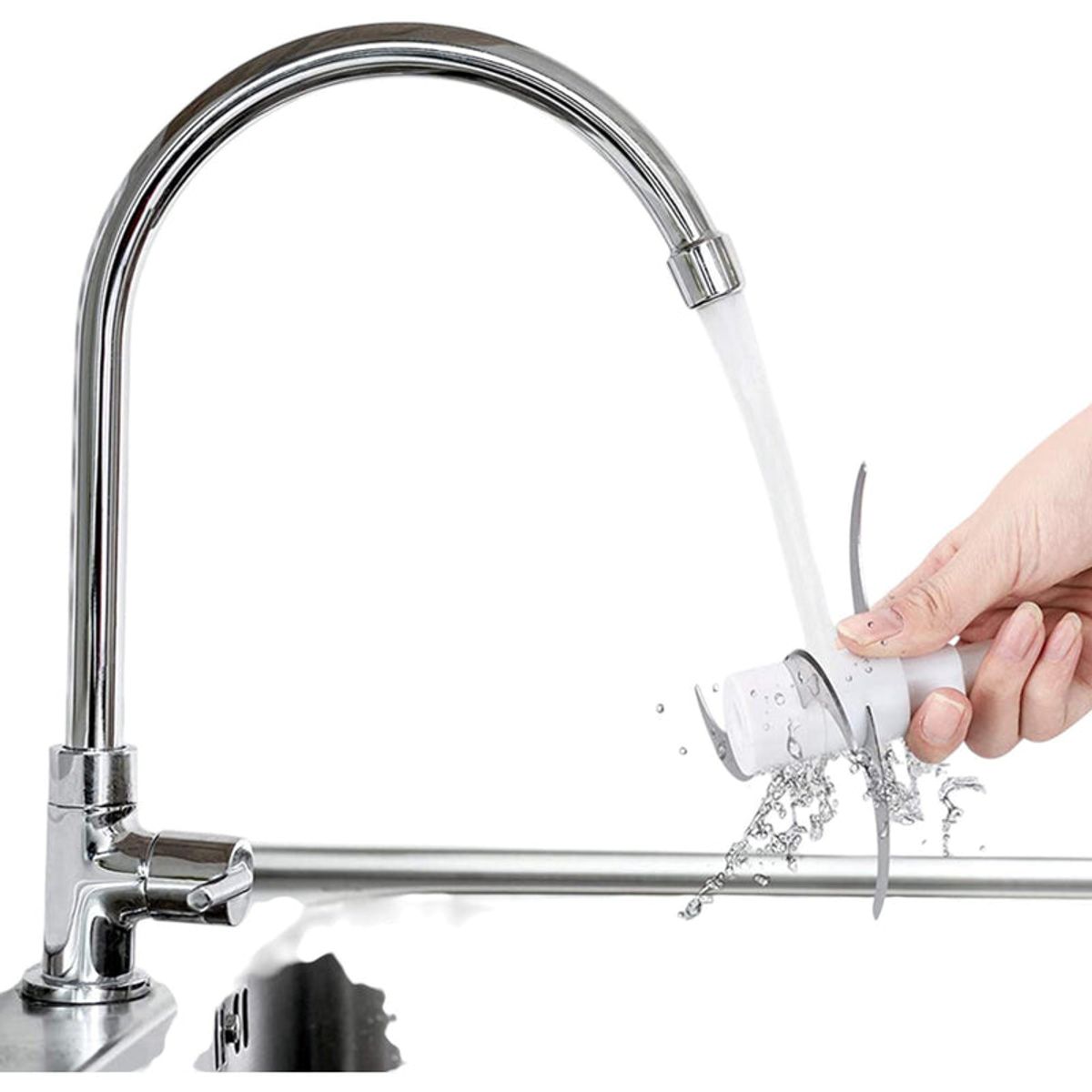 TELEFUNKEN - Picadora Turbo Blade 600W Bowl Vidrio 1.5 Litros