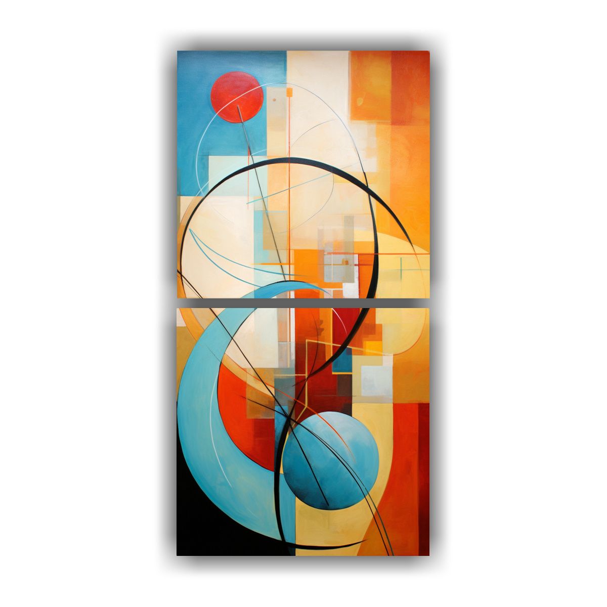 GENERICO - Cuadros Decorativos Estilo Jan Munro Detalles 60x120 Cm