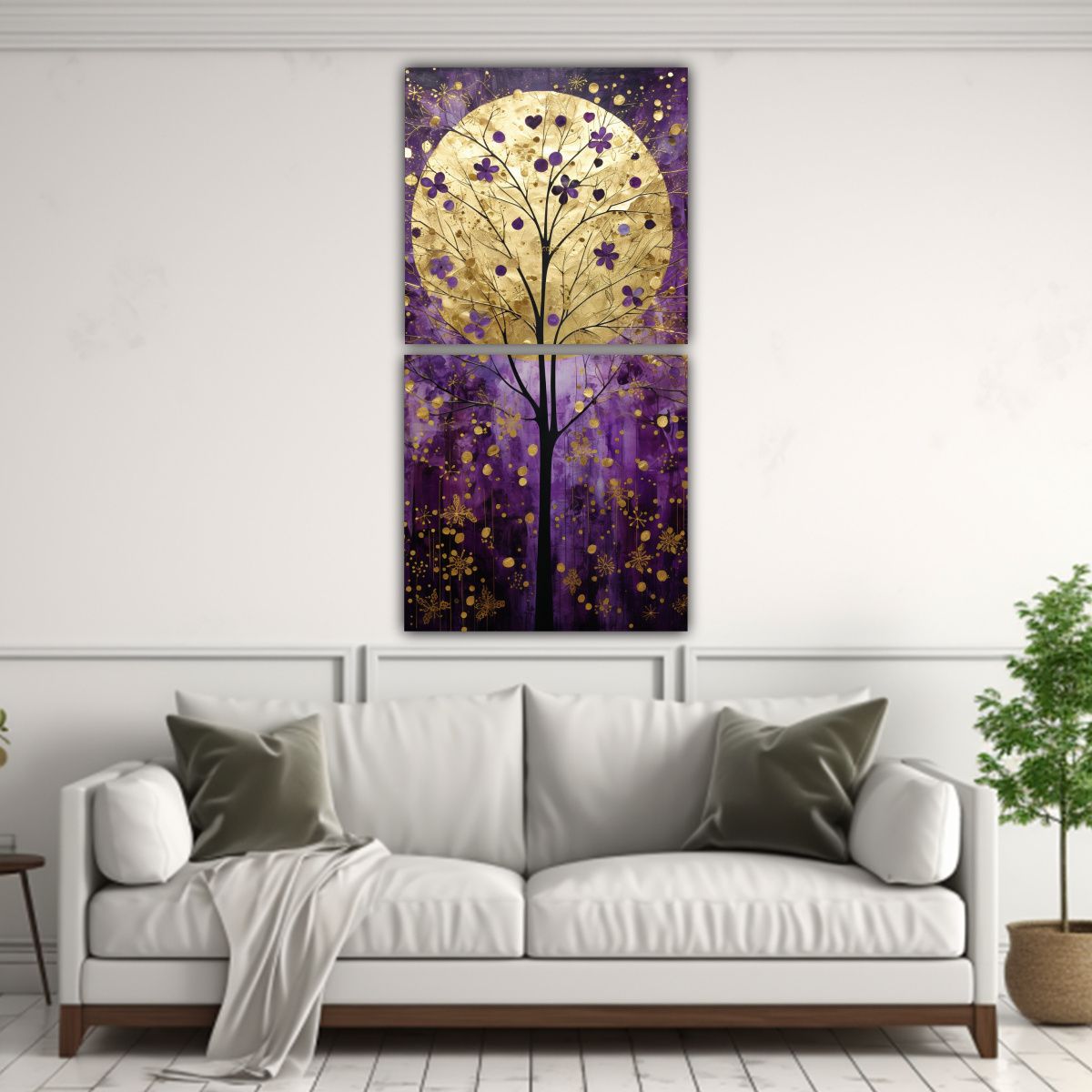 GENERICO - Pinturas Decorativas De Movimiento Innovador Con 40x80 Cm