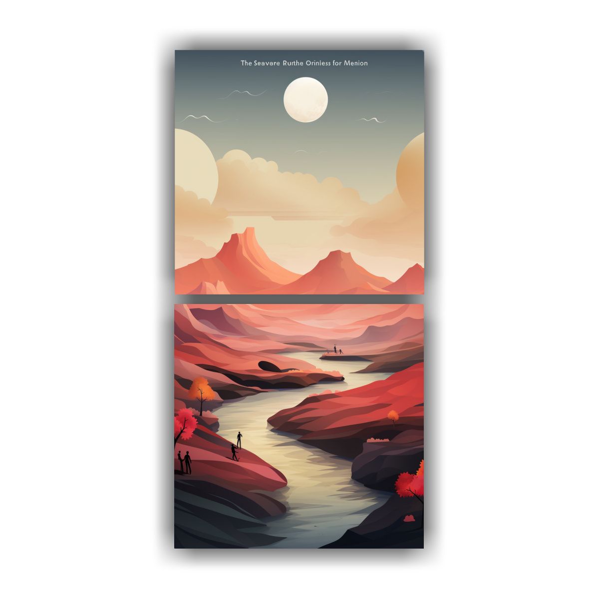 GENERICO - Pinturas Decorativas De Tela Con Diseño Alegre 50x100 Cm