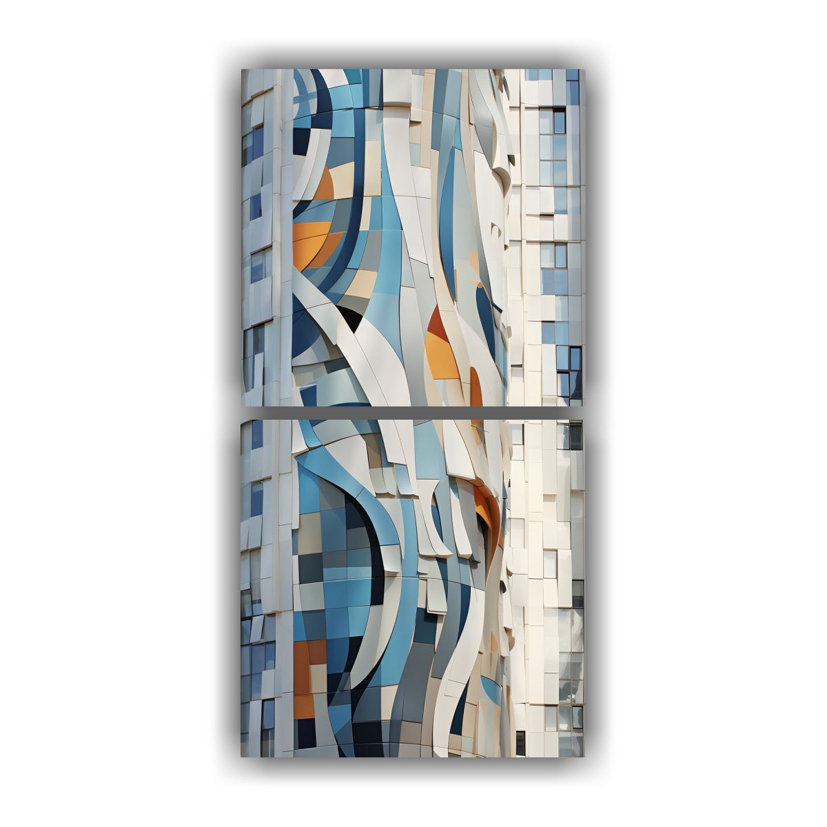 GENERICO - Composición Original De Mosaico Estilo Moderno 40x80 Cm
