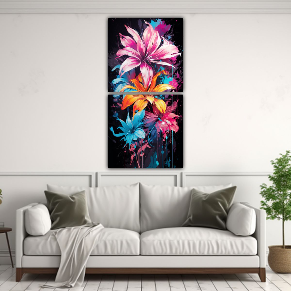 GENERICO - Pinturas Decorativas Estilo Medio Brocha 30x60 Cm