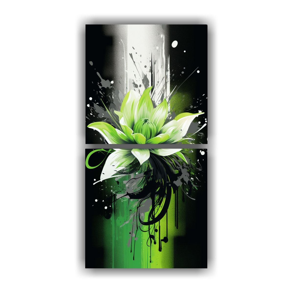 GENERICO - Arte De Pared Neonoir En Tela Canvas Estilo 60x120 Cm