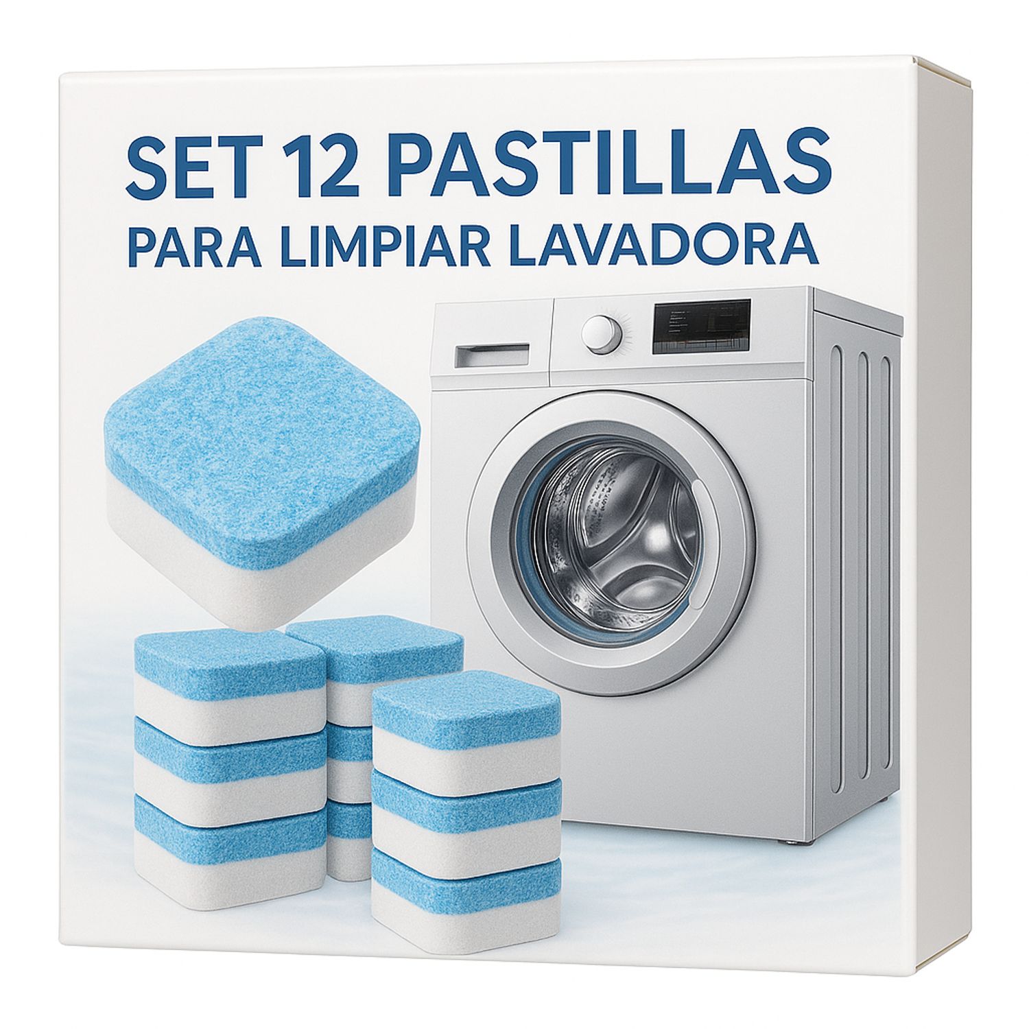 MOVI SET 12 PASTILLAS PARA LIMPIAR LAVADORA | Falabella Chile