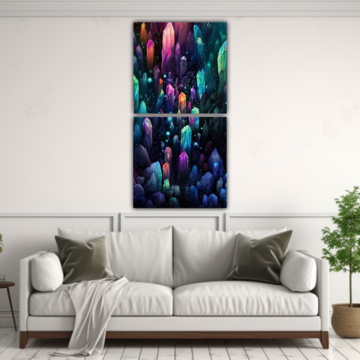 GENERICO - Bastidor De Madera Con Estilo Galería Pinturas 50x100 Cm