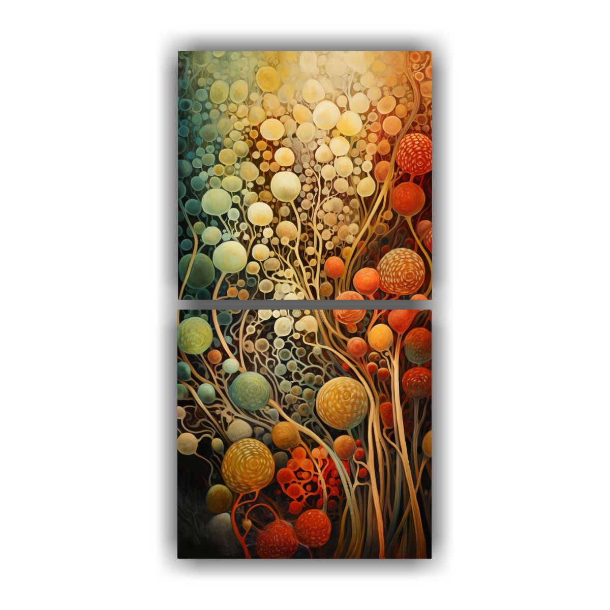 GENERICO - Pinturas Decorativas Inspiradas En La 30x60 Cm