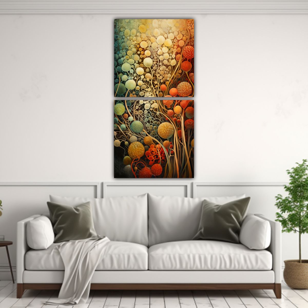 GENERICO - Pinturas Decorativas Inspiradas En La 20x40 Cm