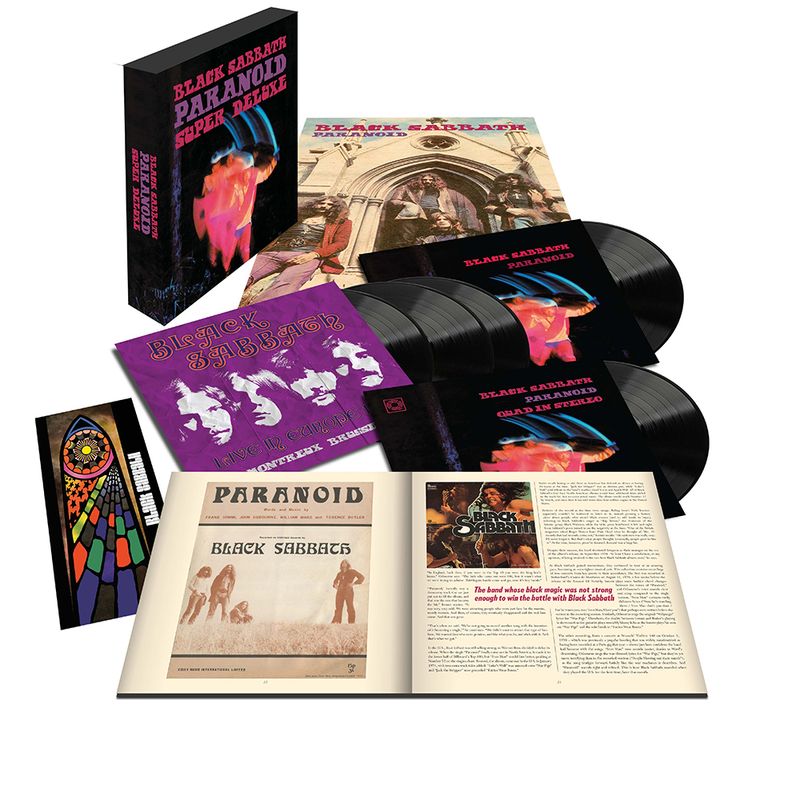 WARNER MUSIC - Black Sabbath -Paranoid Super Deluxe- Box Set de 5 Vinilos