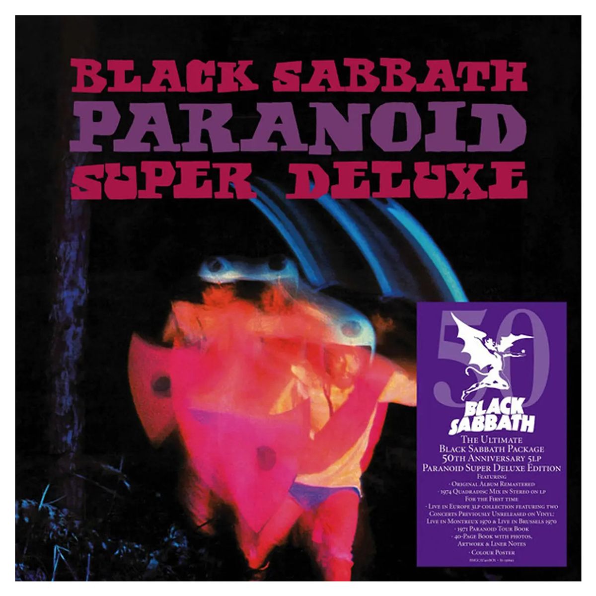 WARNER MUSIC - Black Sabbath -Paranoid Super Deluxe- Box Set de 5 Vinilos