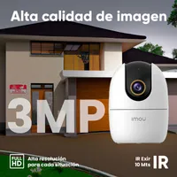 Cámara Wifi Ranger 2 PT Interior 3MP Audio - Blanco