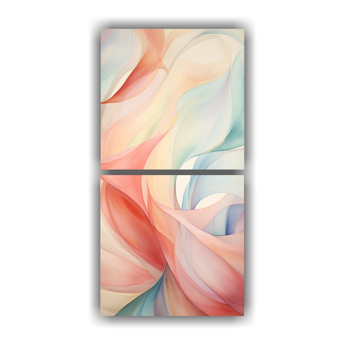 GENERICO - Pinturas Decorativas Con Patrones Abstractos Y 50x100 Cm