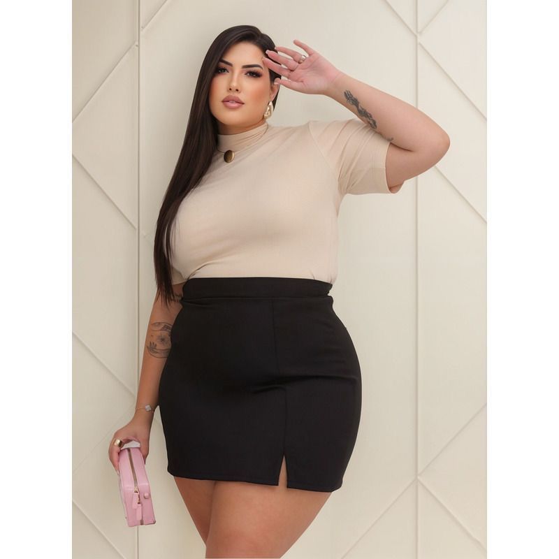 UNIK'S - Falda Tubo Mujer Casual Tallas S a 5XL