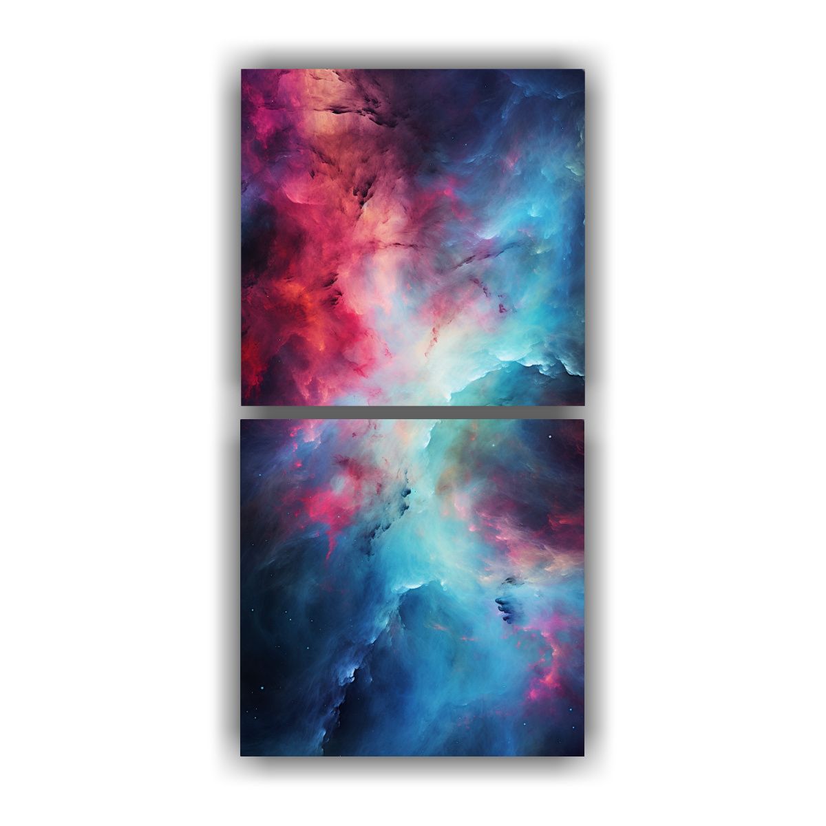 GENERICO - Pinturas Decorativas Abstracción Cósmica De 30x60 Cm